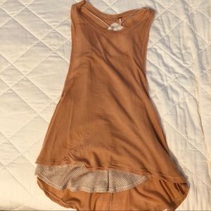 Two layer free people tank